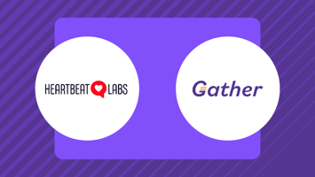 Heartbeat Labs & Gather Logos