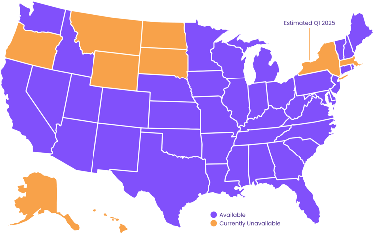 Gather On-Demand Insurance Coverage Map